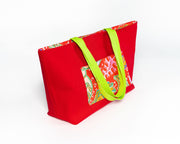 Tote bag réversible - Sourire de charme - BE BOLD BY DIAMANY